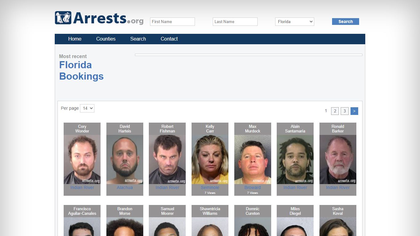 Florida Arrests and Inmate Search